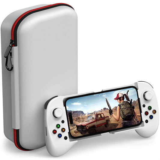 TISHORE Mobile Gaming Controller for iPhone-With a Hard Travel Case Bluetooth Wireless Gamepad