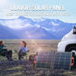 BLAVOR 100W Solar Panels PD 45W Fast Charger QC3.0 Solar Battery Charger