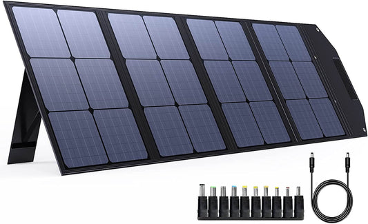 BLAVOR 120W Portable Solar Panels PD45W QC3.0 Fast Solar Charger