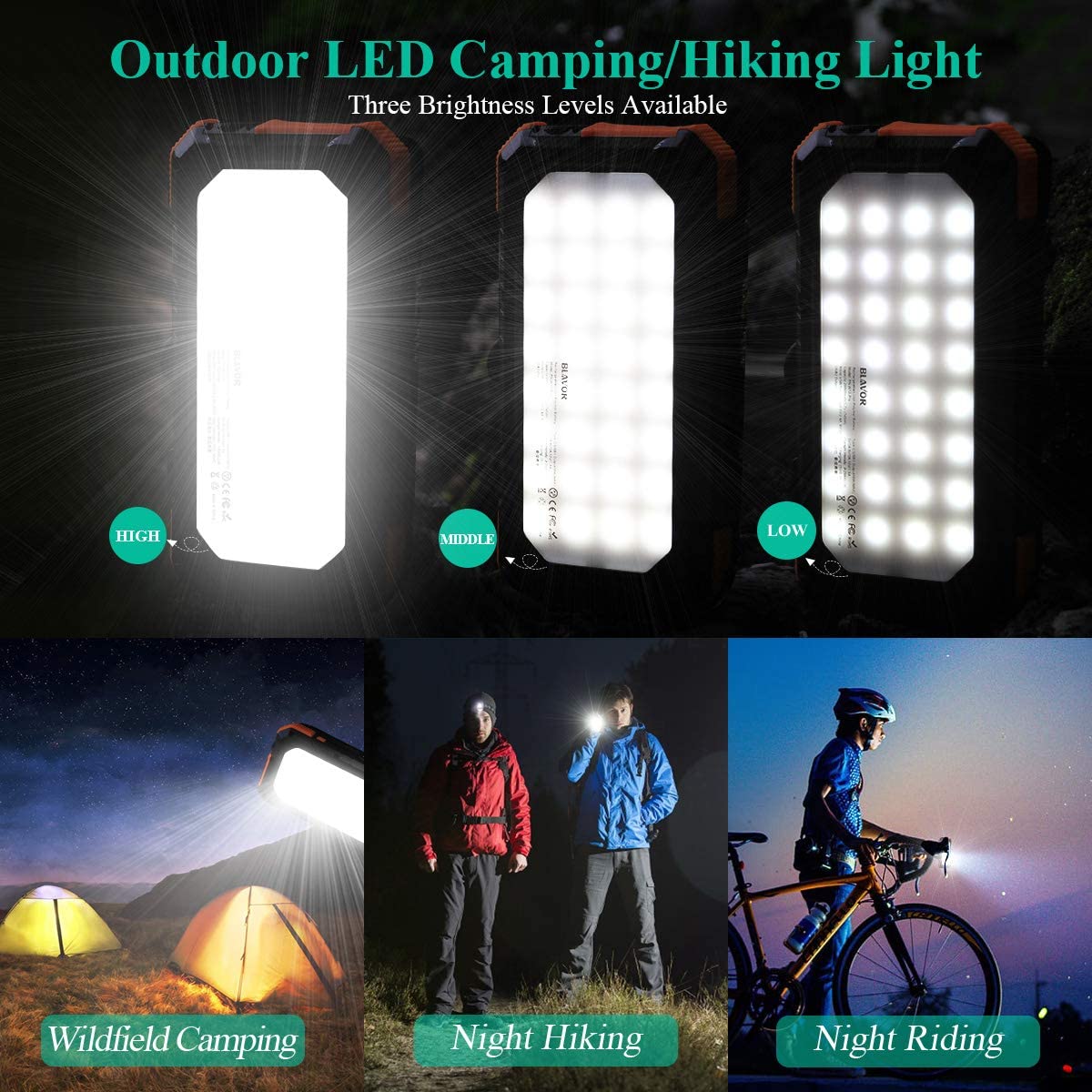 Portable Foldable Camp Tent Light Multifunction 3 in 1 Camping Lantern  Telescoping Flame Rechargeable LED Light Solar Powered LED Camping Light  with Hook - China Camping Light, Solar Light