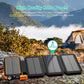 PN-W12Pro 18W Fast Charging Solar Charger with Foldable Panels 20,000mAh - Blavor
