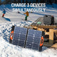 BLAVOR 60W Solar Panels PD 45W Fast Charger QC3.0 Solar Battery Charger - Blavor