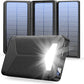 PN-W21 Solar power bank, foldable solar panel charger 10000 mAh - Blavor