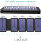 PN-W09 BLAVOR Qi Wireless Charger 20000mAh Four Detachable Solar Panels - Blavor